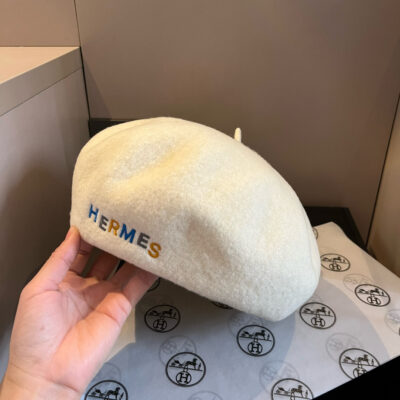 復刻愛馬仕Hermes南瓜帽羊毛貝雷帽