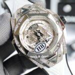 高仿精品HUBLOT宇舶新Big Bang Sang Bleu II刺青腕錶