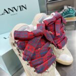 復刻LANVIN浪凡三代走秀款CURB系列休閒運動鞋情侶款
