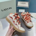 頂級LANVIN浪凡三代最新走秀款CURB系列休閒運動鞋