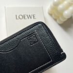原單loewe羅意威新款黑色錢包零錢包
