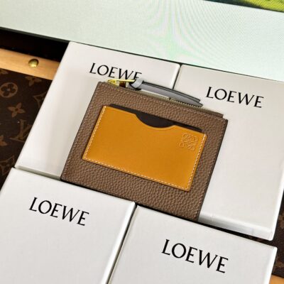 高仿網站loewe羅意威新款大象灰零錢包卡包