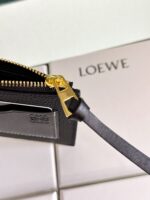 高仿網站loewe羅意威新款黑色零錢包卡包