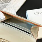 原單loewe羅意威新款白色斜挎零钱包卡包