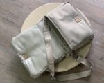 原單LOEWE羅意威Puffer Goya大號灰色郵差包9120