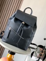 高仿LOEWE羅意威puzzle Backpack黑色雙肩包9031
