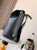 高仿LOEWE羅意威puzzle Backpack黑色雙肩包9031