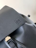 高仿LOEWE羅意威puzzle Backpack黑色雙肩包9031