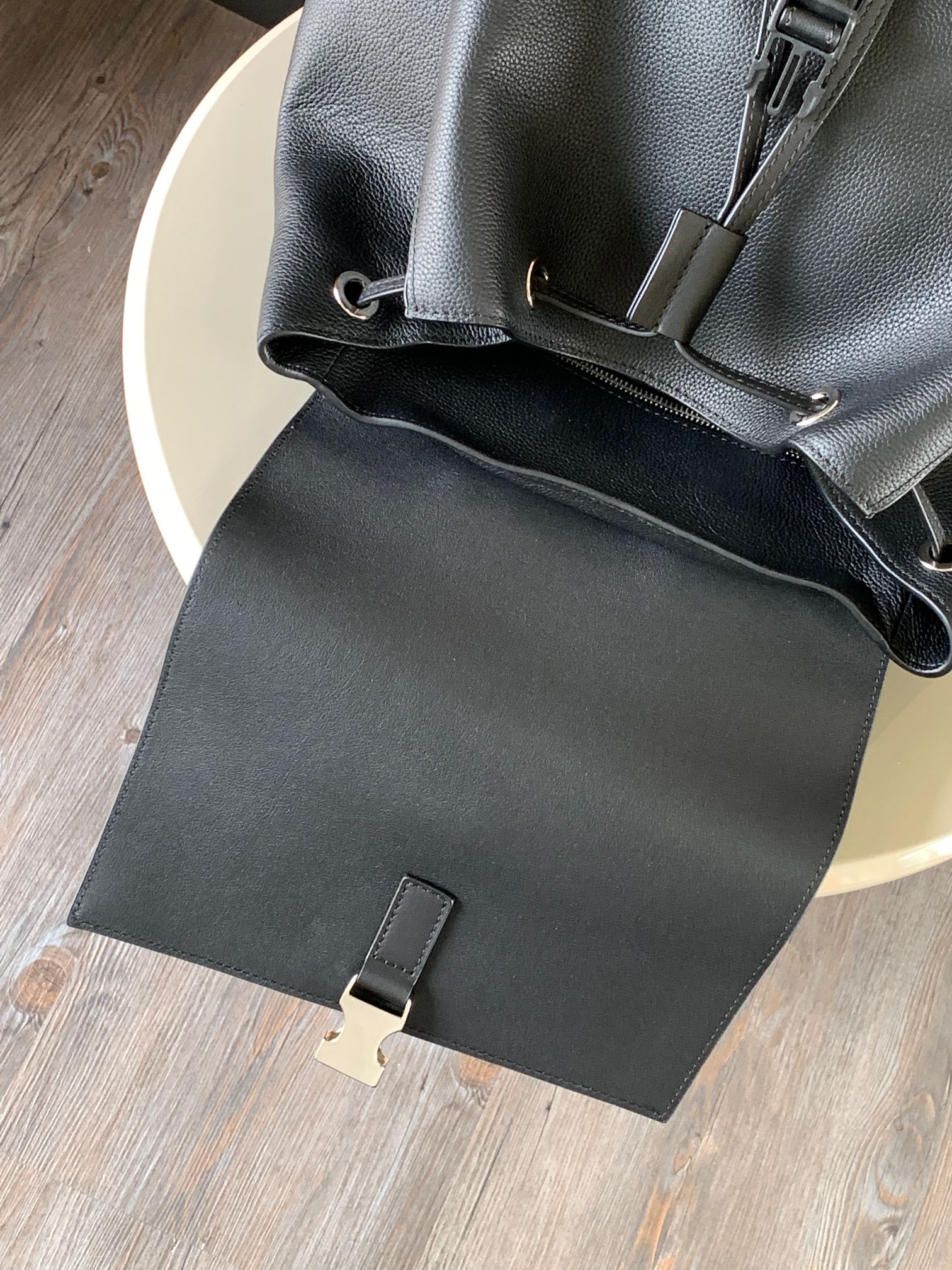 高仿LOEWE羅意威puzzle Backpack黑色雙肩包9031