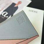 高仿LOEWE羅意威新款黃色長皮夾錢包