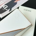原單LOEWE羅意威新款棕色長皮夾錢包