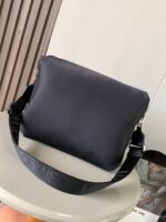 復刻LOEWE羅意威Puffer Goya大號灰布灰郵差包9120