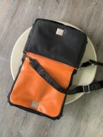 復刻LOEWE羅意威Puffer Goya大號灰布灰郵差包9120