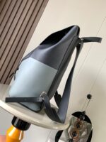 復刻LOEWE羅意威puzzle Backpack深藍拼色雙肩包9031