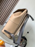 高仿LOEWE羅意威puzzle Backpack杏色雙肩包9031