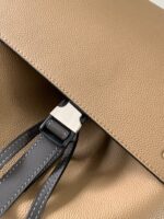 高仿LOEWE羅意威puzzle Backpack杏色雙肩包9031