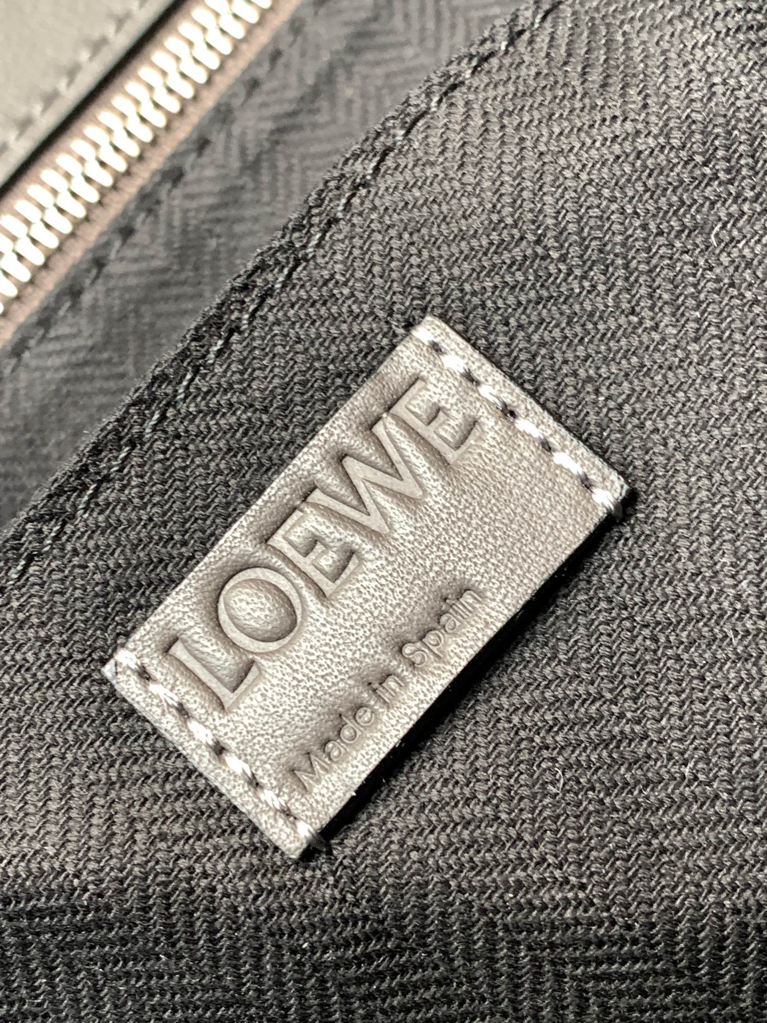 高仿LOEWE羅意威puzzle Backpack杏色雙肩包9031
