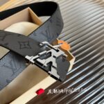 高仿網站LV男士新品腰帶經典工作商務正裝腰帶