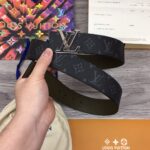 復刻LV男皮帶雙面使用腰帶
