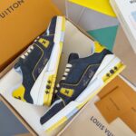 原單LV路易威登TARINE情侶款藍色休閒運動鞋