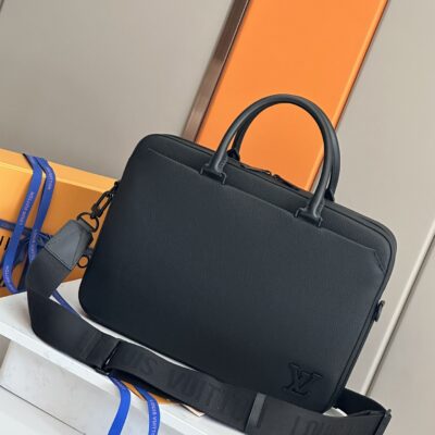 LV高仿黑色公文包商公事包23778