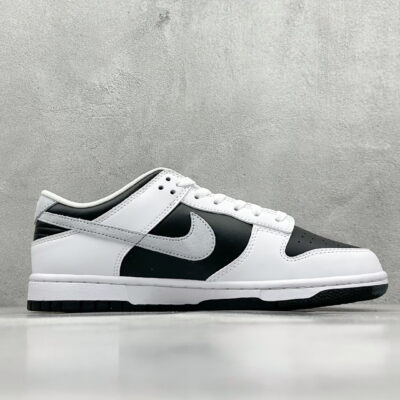 高仿Nike SB Dunk Reverse Panda 2.0白黑色休閒鞋