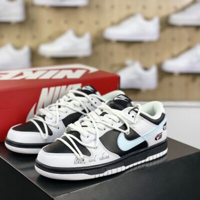 高仿精品Nike SB Dunk Low"Reverse Panda鞋
