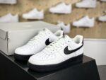 高仿精品Nike Air Force 1’07 Low"White Black運動板鞋