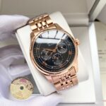 1:1歐米茄OMEGA男士自動機械腕錶玫瑰金