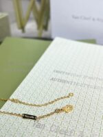 原單VCA梵克雅寶Cleef & Arpels滿鑽三花系列項鍊