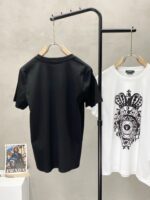 高仿衣服Versace凡賽斯新款黑色男短袖T恤