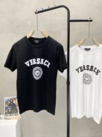 原單Versace凡賽斯新款男短袖T恤黑白兩色
