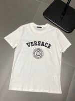 原單Versace凡賽斯新款男短袖T恤黑白兩色