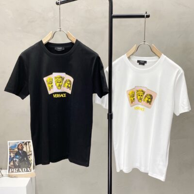 頂級Versace凡賽斯專櫃新款男短袖T恤