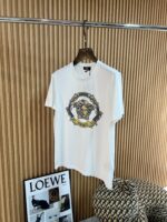 頂級Versace 凡賽斯春夏小鑽點綴鑲嵌medusa1978短袖T恤