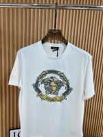 頂級Versace 凡賽斯春夏小鑽點綴鑲嵌medusa1978短袖T恤
