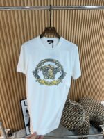 頂級Versace 凡賽斯春夏小鑽點綴鑲嵌medusa1978短袖T恤