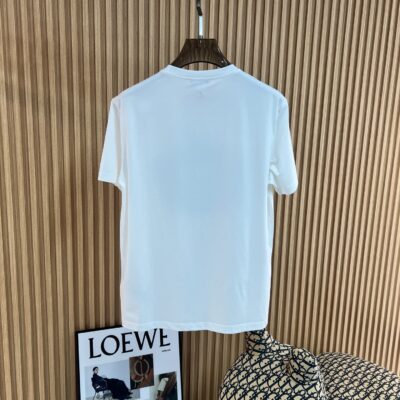 原單Versace凡賽斯重工刺繡施華洛世奇小鑽點綴鑲嵌短袖T恤