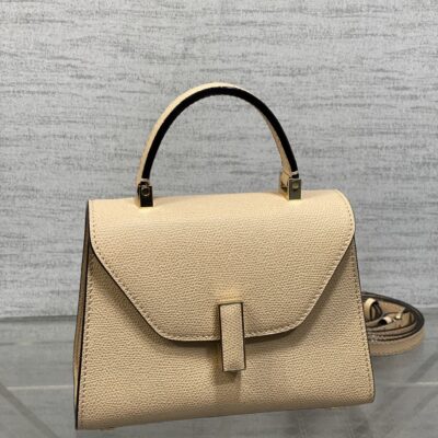 高仿𝐕𝐚𝐥𝐞𝐗𝐭𝐫𝐚包包 Iside Crossbody Micro bag 手提包單肩包 裸粉色