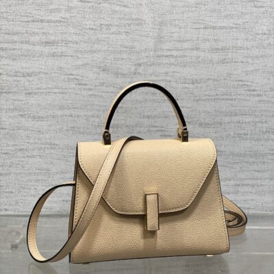 高仿𝐕𝐚𝐥𝐞𝐗𝐭𝐫𝐚包包 Iside Crossbody Micro bag 手提包單肩包 裸粉色