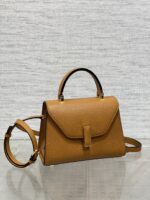 高仿𝐕𝐚𝐥𝐞𝐗𝐭𝐫𝐚包包 Iside Crossbody Micro bag 手提包單肩包 焦糖色