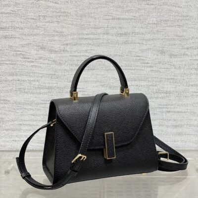 高仿𝐕𝐚𝐥𝐞𝐗𝐭𝐫𝐚包包 Iside Crossbody Micro bag 手提包單肩包 黑色