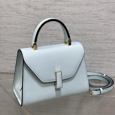 高仿𝐕𝐚𝐥𝐞𝐗𝐭𝐫𝐚包包 Iside Crossbody Micro bag 手提包單肩包 湖水藍