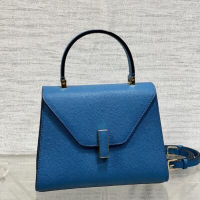 原單A貨𝐕𝐚𝐥𝐞𝐗𝐭𝐫𝐚包包 Iside Top handle mini bag 手提包單肩包 鈷藍色