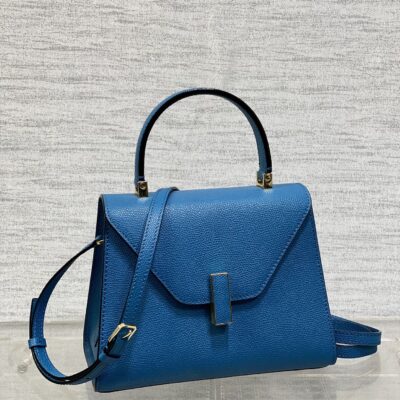 原單A貨𝐕𝐚𝐥𝐞𝐗𝐭𝐫𝐚包包 Iside Top handle mini bag 手提包單肩包 鈷藍色