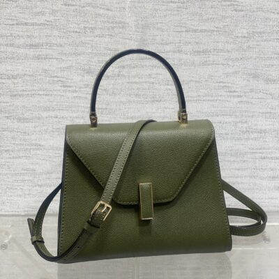 原單A貨𝐕𝐚𝐥𝐞𝐗𝐭𝐫𝐚包包 Iside Top handle mini bag 手提包單肩包 軍緑色