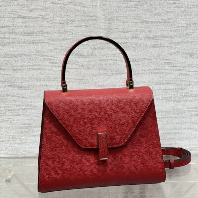 原單A貨𝐕𝐚𝐥𝐞𝐗𝐭𝐫𝐚包包 Iside Top handle mini bag 手提包單肩包 大紅色