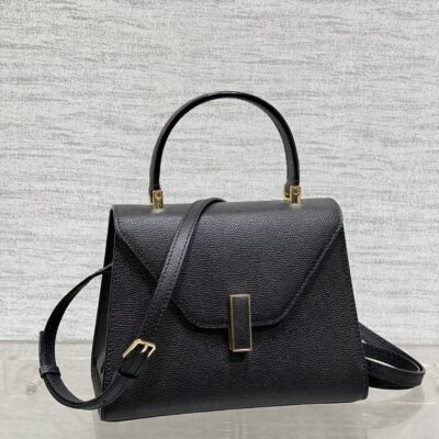 原單A貨𝐕𝐚𝐥𝐞𝐗𝐭𝐫𝐚包包 Iside Top handle mini bag 手提包單肩包 黑色