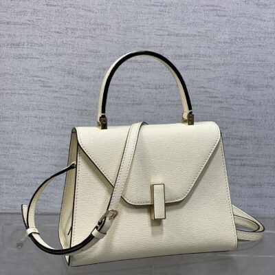 原單A貨𝐕𝐚𝐥𝐞𝐗𝐭𝐫𝐚包包 Iside Top handle mini bag 手提包單肩包 白色
