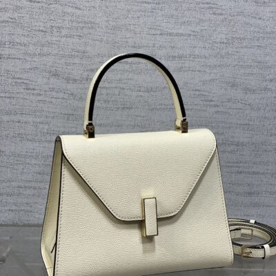 原單A貨𝐕𝐚𝐥𝐞𝐗𝐭𝐫𝐚包包 Iside Top handle mini bag 手提包單肩包 白色